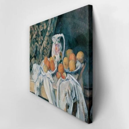 Πίνακας PAUL CEZANNE - STILL LIFE WITH A CURTAIN - Paul Cezanne Sticky 2