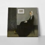Πίνακας Τετράγωνος JAMES MCNEILL - WHISTLERS MOTHER