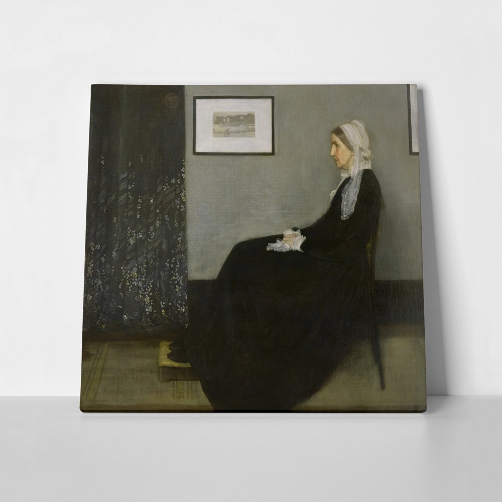 Πίνακας Τετράγωνος JAMES MCNEILL - WHISTLERS MOTHER