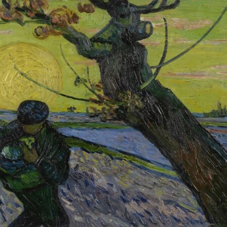 Πίνακας σε καμβά VAN GOGH - THE SOWER 2 - Vincent Van Gogh Sticky 5