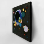 Πίνακας σε καμβά KANDINSKY - SEVERAL CIRCLES