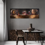 Πίνακας Πανοραμικός BARREL WINE