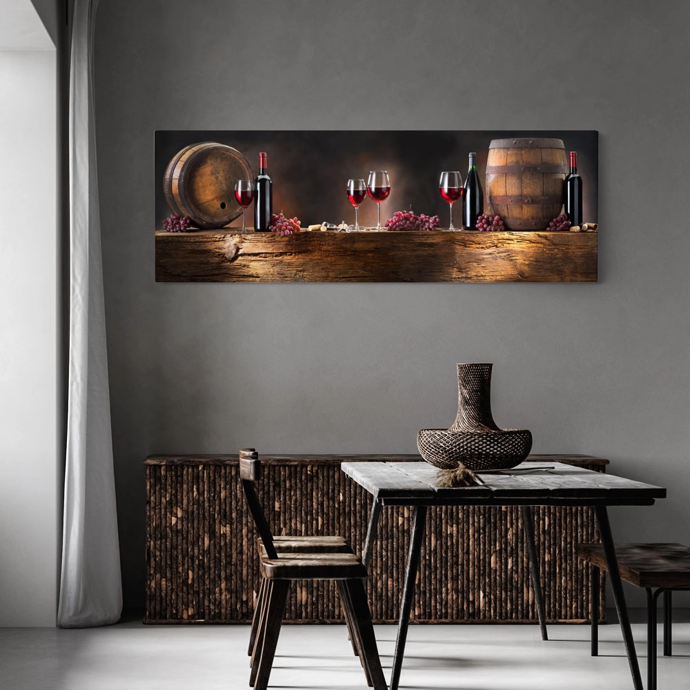 Πίνακας Πανοραμικός BARREL WINE