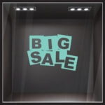 Αυτοκολλητο Εκπτωσεων BIG SALE