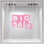 Αυτοκολλητο Εκπτωσεων BIG SALE