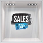Αυτοκολλητο Εκπτωσεων SALES C59