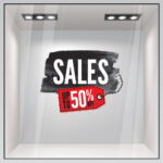 Αυτοκολλητο Εκπτωσεων SALES C59