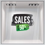Αυτοκολλητο Εκπτωσεων SALES C59