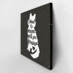 Πίνακας σε καμβά CAT FOREVER