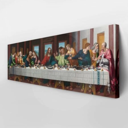 Πίνακας Πανοραμικός DA VINCI ΜΥΣΤΙΚΟΣ ΔΕΙΠΝΟΣ - Leonardo Da Vinci Sticky 2