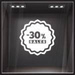 Αυτοκολλητο Εκπτωσεων SALES 50