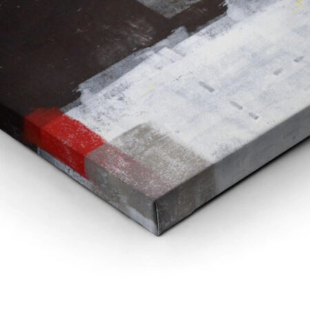 Πινακας σε καμβά GREY ABSTRACT - Αφηρημενα και Abstract Sticky 2