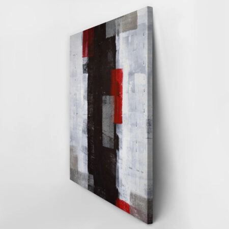 Πινακας σε καμβά GREY ABSTRACT - Αφηρημενα και Abstract Sticky 3
