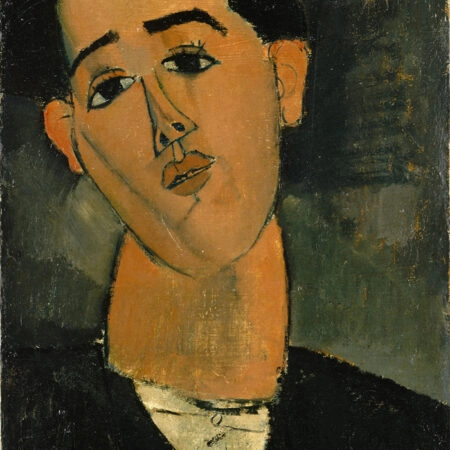 Πινακας σε καμβά MODIGLIANI - PORTRAIT OF JUAN GRIS - Modigliani Amedeo Sticky 5