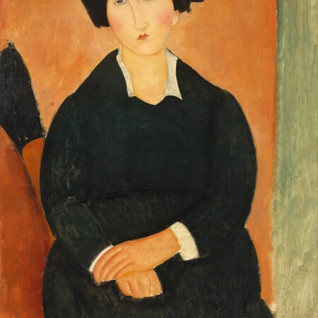 Πινακας σε καμβά MODIGLIANI - THE ITALIAN WOMAN - Modigliani Amedeo Sticky 5