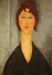 Πινακας σε καμβά MODIGLIANI - YOUNG WOMAN
