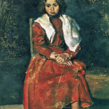 Πινακας σε καμβά PICASSO - BAREFOOT GIRL - Pablo Picasso Sticky 5