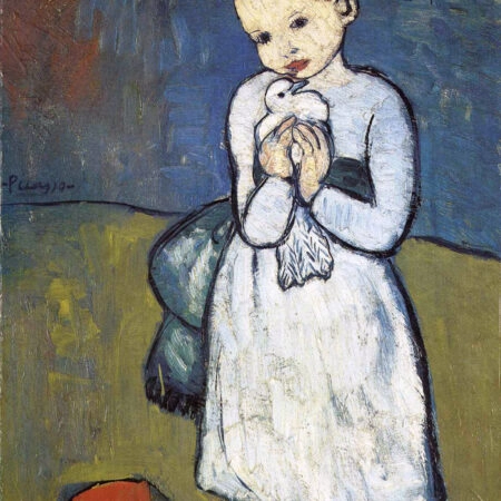 Πινακας σε καμβά PICASSO - CHILD WITH DOVE - Pablo Picasso Sticky 5