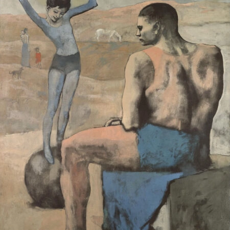 Πινακας σε καμβά PICASSO - GIRL ON THE BALL - Pablo Picasso Sticky 5