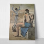Πινακας σε καμβά PICASSO - GIRL ON THE BALL