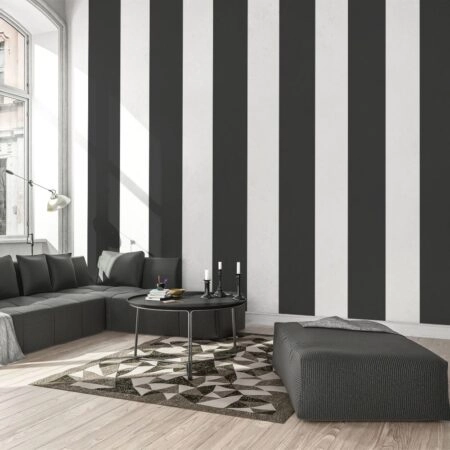 Αυτοκόλλητη Ταπετσαρία τοίχου STRIPES LARGE - Μοτίβα