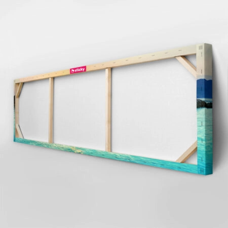 Πίνακας Πανοραμικός TURQUOISE SUNSET - Νησια Sticky 4