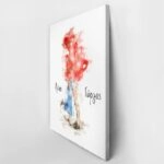 Πινακας σε καμβά WATERCOLOR LOVE COUPLE