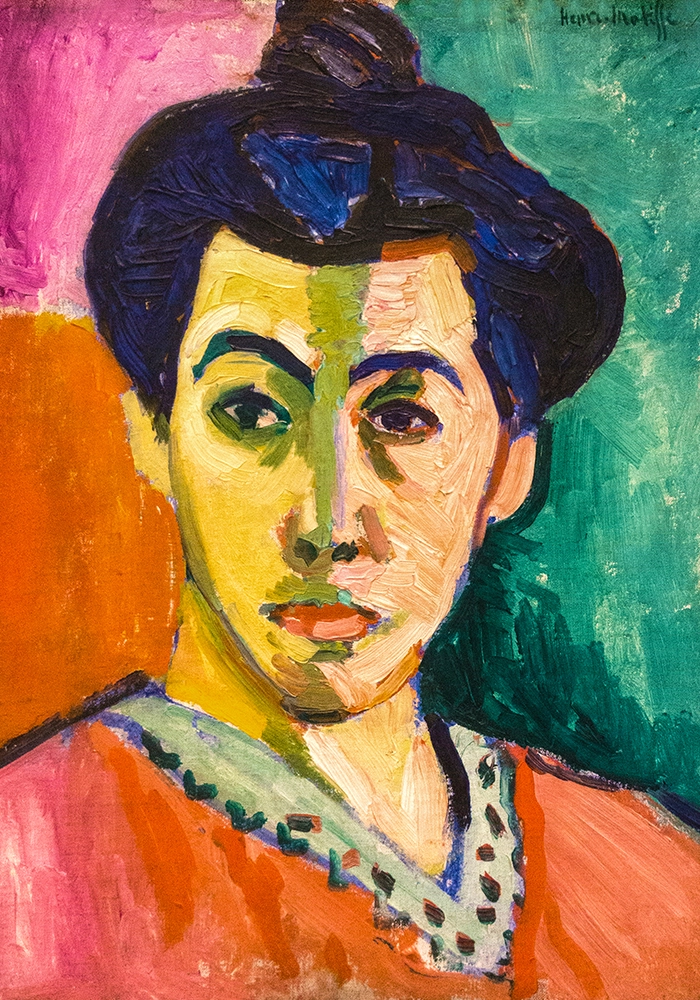Πινακας σε καμβά MATISSE - GREEN LINE