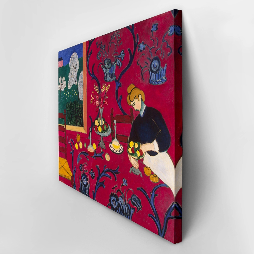 Πινακας σε καμβά MATISSE - RED ROOM