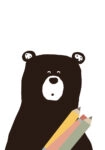 Πινακας σε καμβά ARTIST BEAR