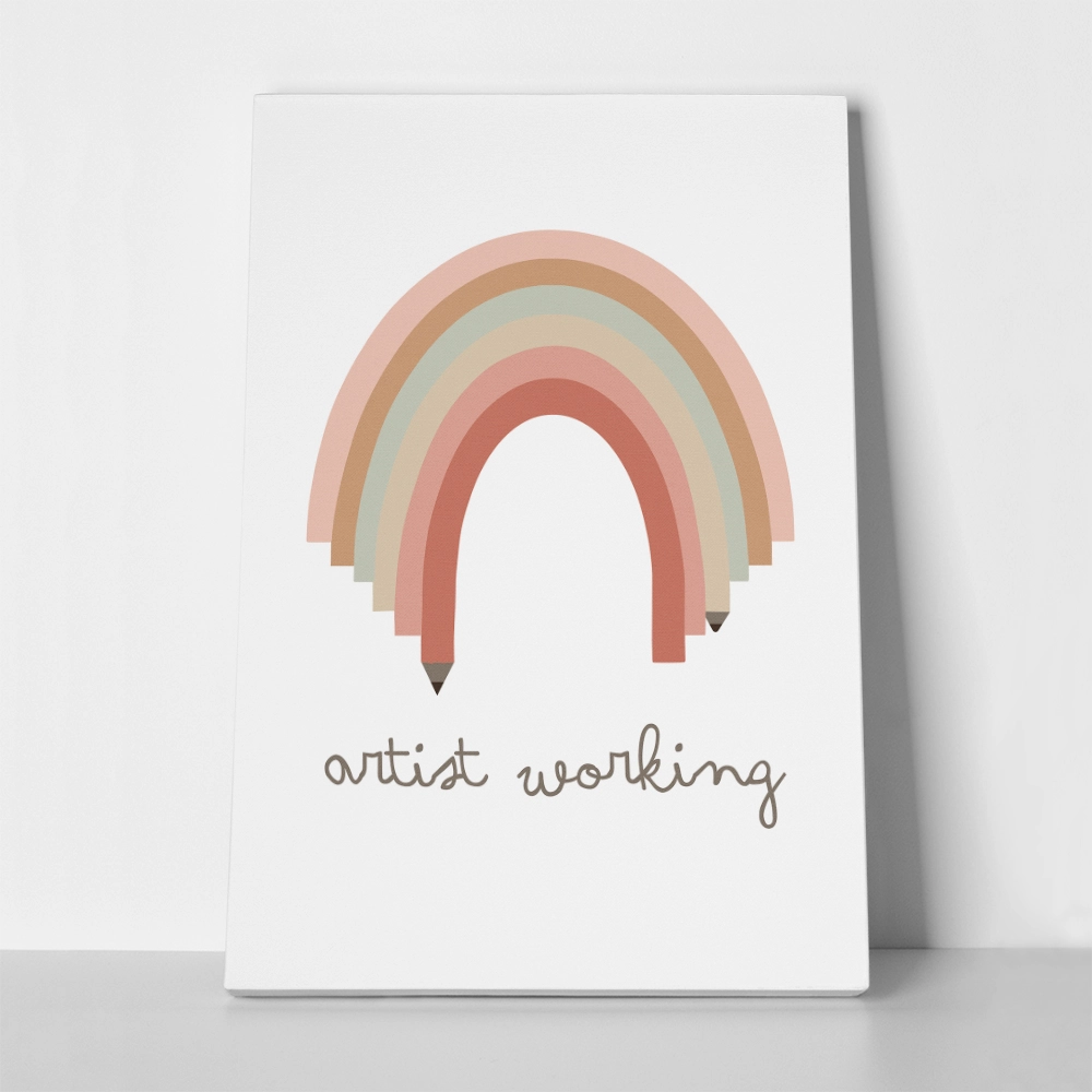 Πινακας σε καμβά ARTIST WORKING
