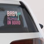 Αυτοκολλητο Αυτοκινητου BABY MERMAID ON BOARD