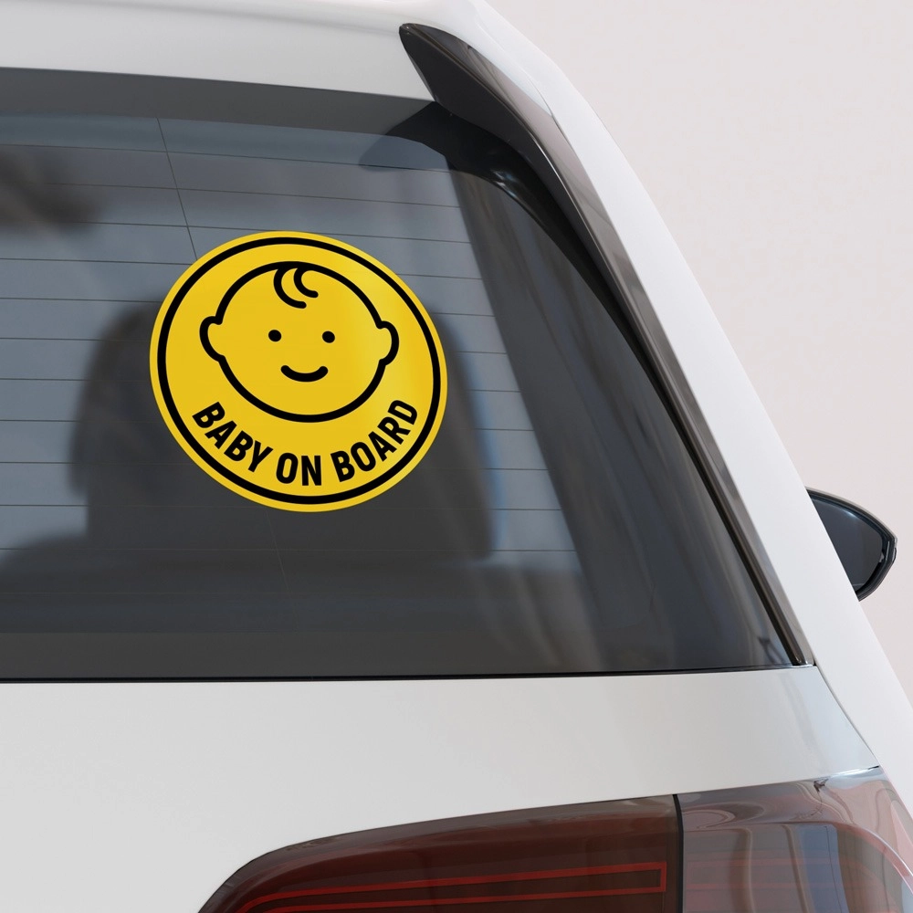 Αυτοκολλητο Αυτοκινητου BABY ON BOARD ICON BOY