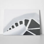 Πινακας σε καμβά BLACK AND WHITE STEPS