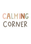 Πινακας σε καμβά CALMING CORNER
