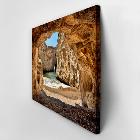 Πινακας σε καμβά CAVE IN MILOS - Νησια Sticky 2