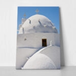 Πινακας σε καμβά CHURCH IN IOS