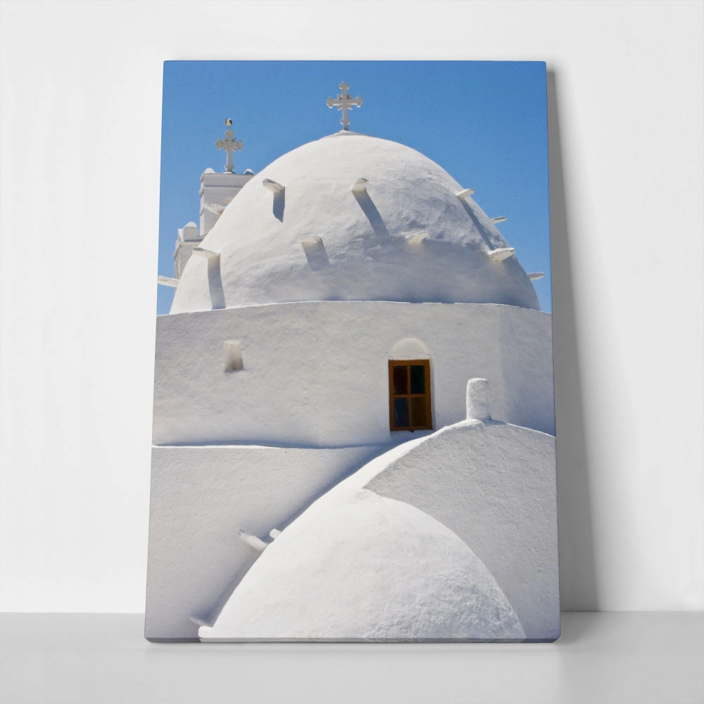 Πινακας σε καμβά CHURCH IN IOS