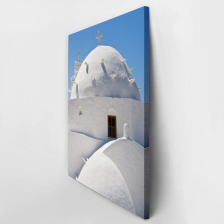 Πινακας σε καμβά CHURCH IN IOS - Νησια Sticky 2