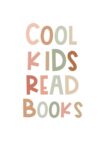 Πινακας σε καμβά COOL KIDS READ