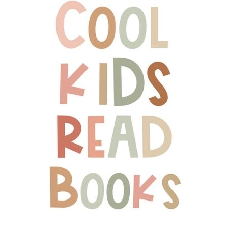 Πόστερ COOL KIDS READ - Παιδικά Sticky 2