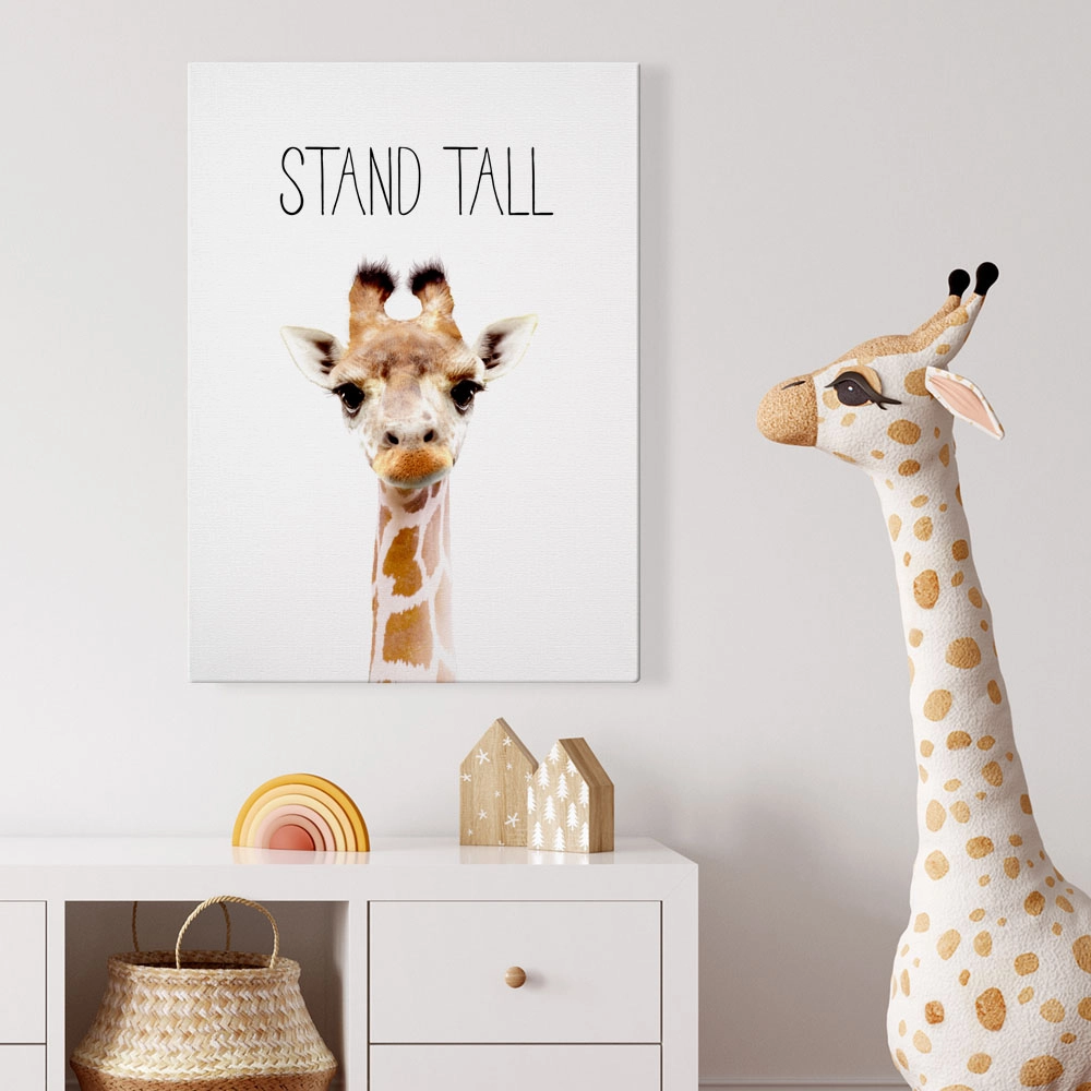 Πινακας σε καμβά CUTE GIRAFFE