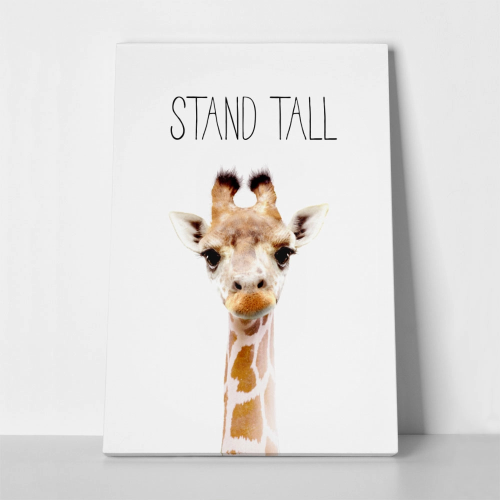 Πινακας σε καμβά CUTE GIRAFFE