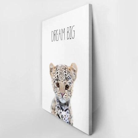 Πινακας σε καμβά CUTE LEOPARD - Παιδικοι και set Sticky 3