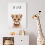 Πινακας σε καμβά CUTE LION