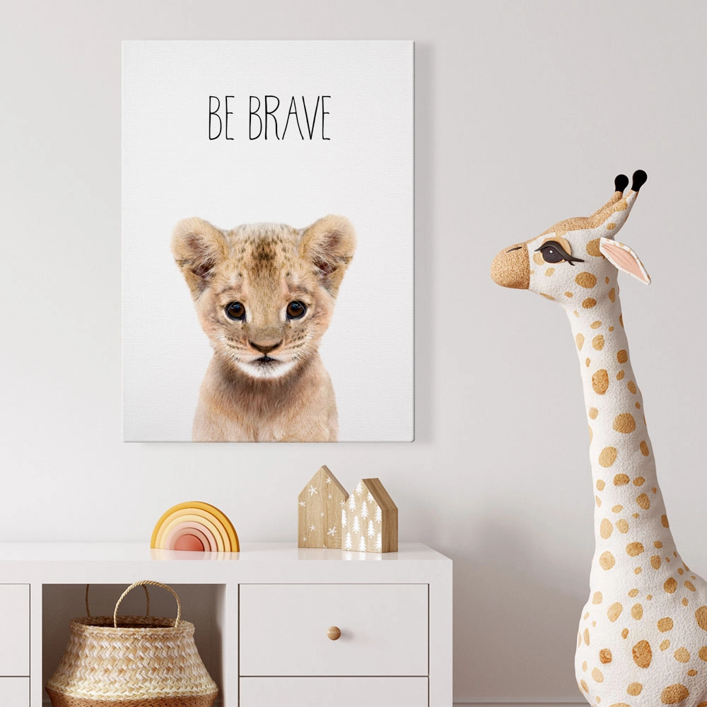Πινακας σε καμβά CUTE LION