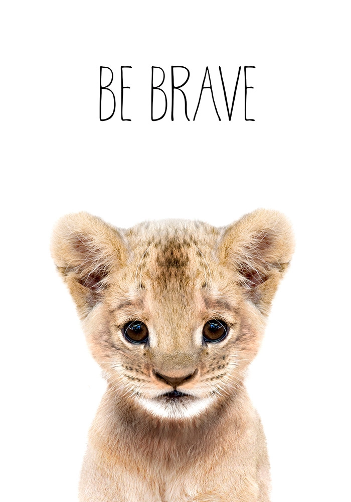 Πινακας σε καμβά CUTE LION