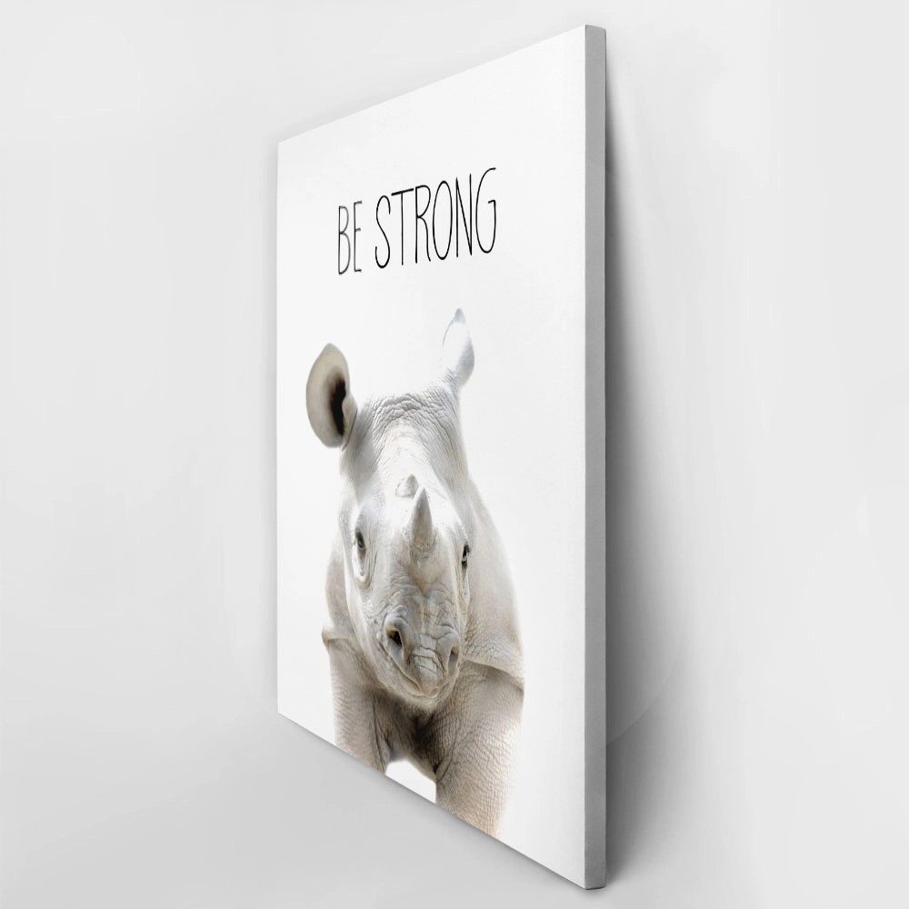 Πινακας σε καμβά CUTE RHINO