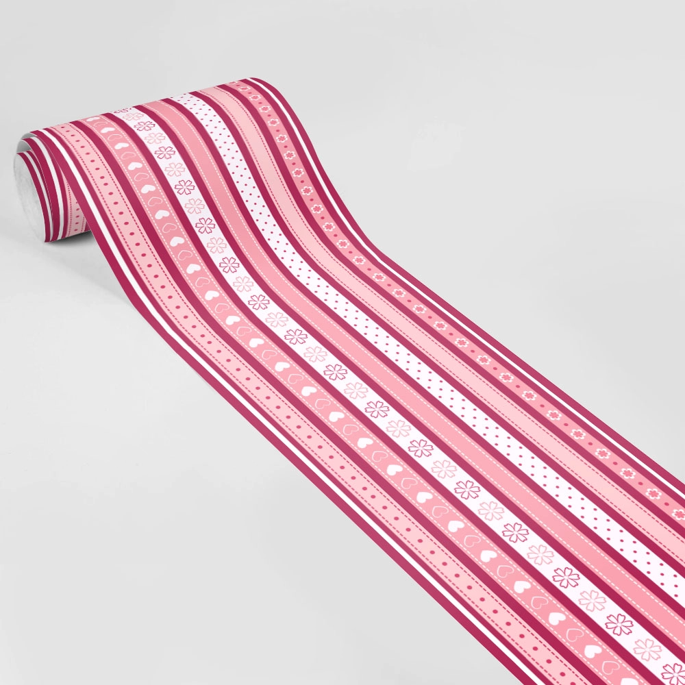 Μπορντούρα τοίχου CUTE STRIPES