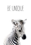 Πινακας σε καμβά CUTE ZEBRA